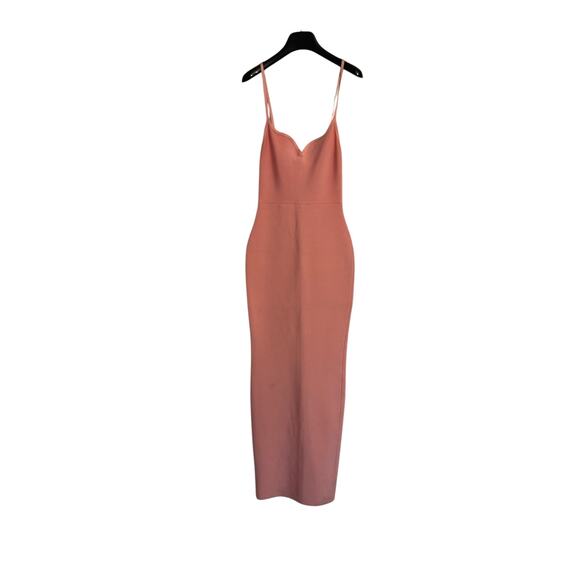 House of CB Bodycon Fairy FiFi Pink Maxi Dress Size Small - Picture 3 of 16